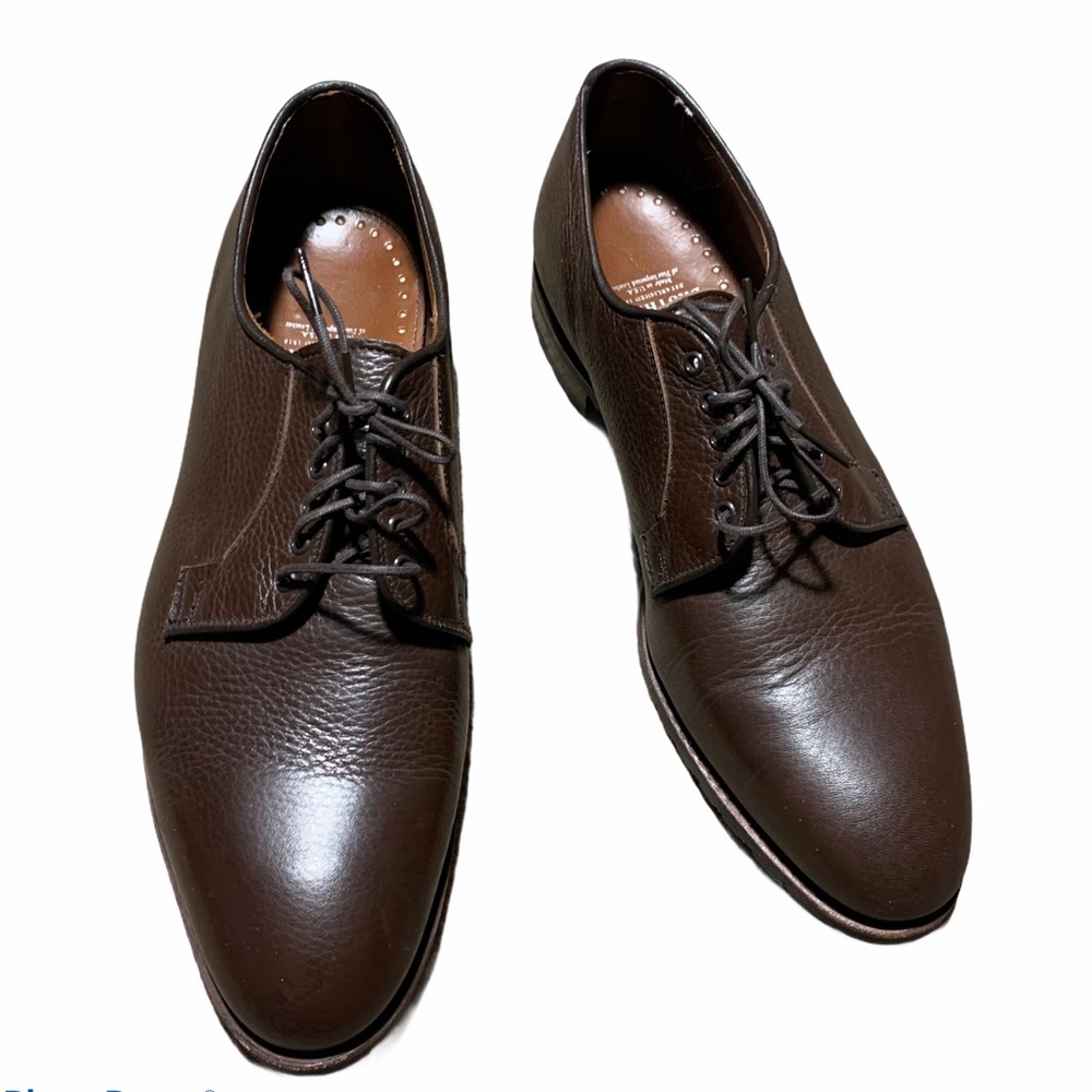 Brooks Brothers Pebble grain commando derby shoes